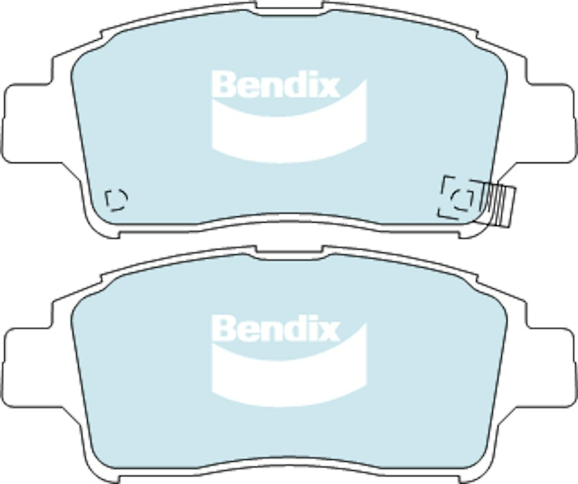 Bendix General CT Brake Pad Set Front For Toyota Echo [NCP10, NCP12, NCP13]