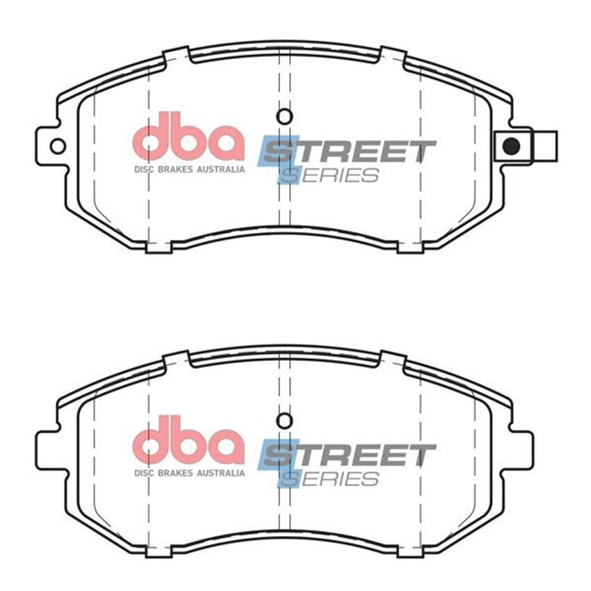 DBA Street Series Brake Pads Front For Toyota 86 FA20D (4UGSE) 2.0L ZN6R