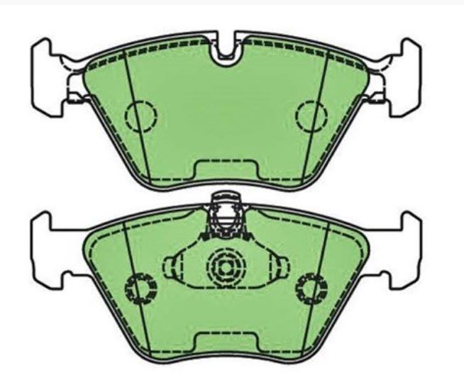 Protex BLUE Disc Brake Pads For BMW 330i/520i/528i/545i/Z4