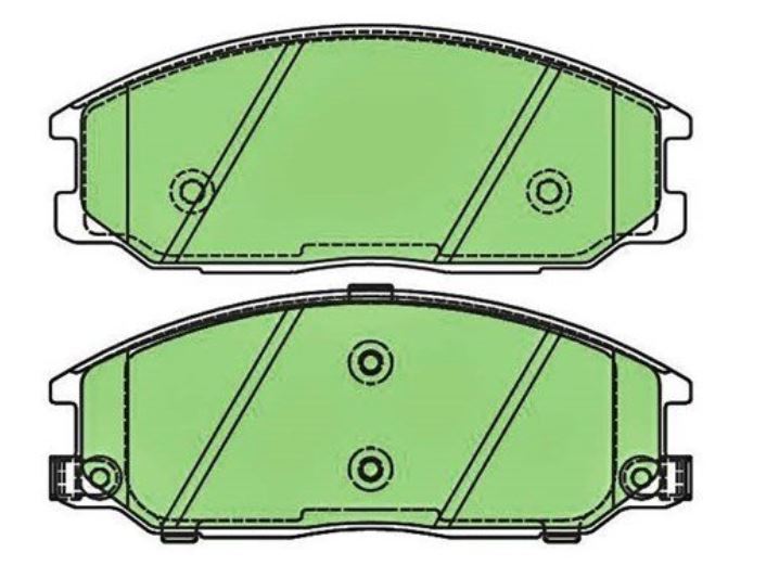 PROTEX Ultra Ceramic Disc Brake Pads For SsangYong Actyon/Kyron/Rexton 2.0L/2.7L