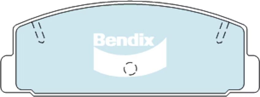 Bendix General CT Brake Pad Set Rear - DB1760-GCT