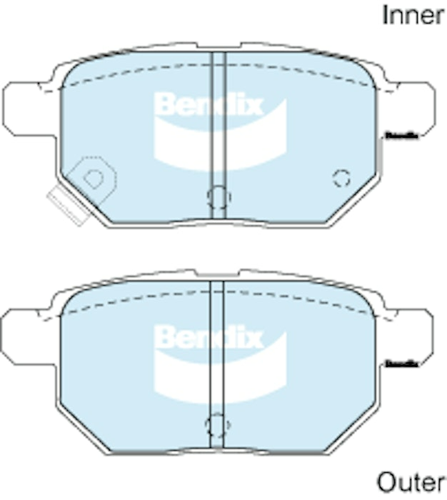 Prima Brake Pad Set Rear - DB1786PR