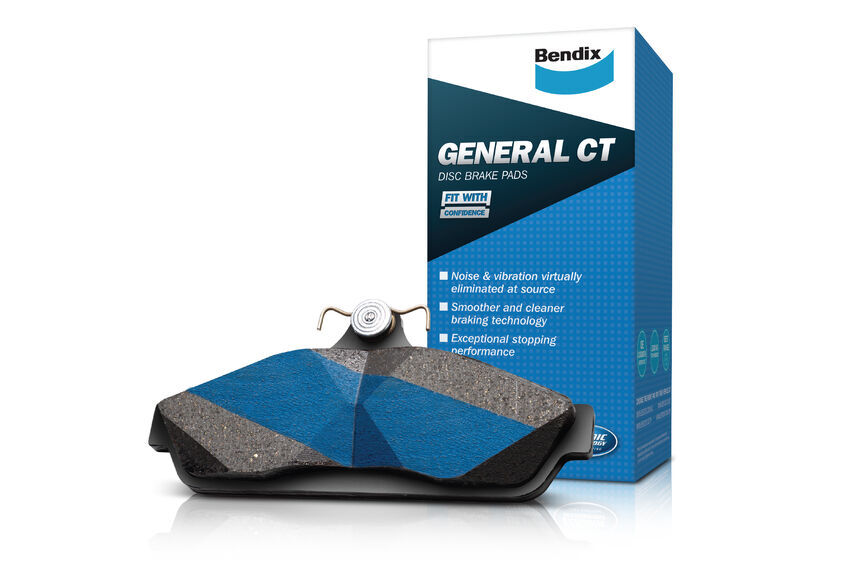 Bendix General CT Brake Pad Set Front - DB1796-GCT