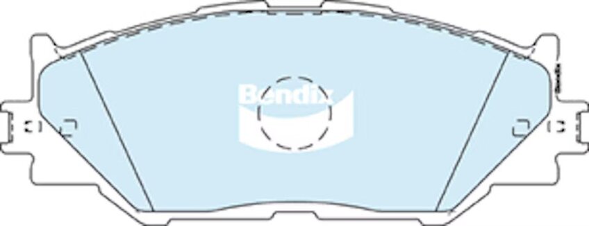 Bendix Ultimate Brake Pad Set Front - DB1852-ULT