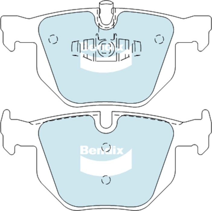 Bendix EURO+ Brake Pad Set Rear For BMW X1 xDrive 25 i [E84] 3.0L 2010-2011