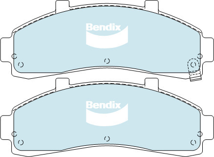 Bendix Brake Pad Set For HSV Clubsport VT VX VZ 5.7L,6.0L RWD Sedan