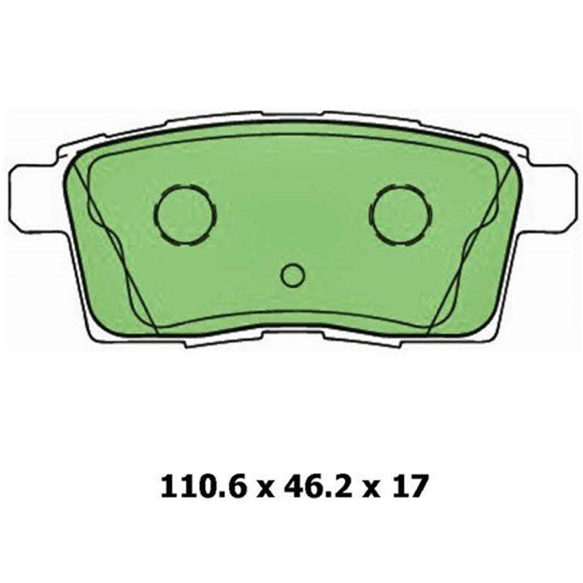 PROTEX 4WD Brake Disc Pad Set - DB1917F