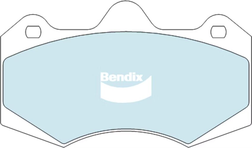Bendix Heavy Duty Brake Pad Set Front - DB1937-HD