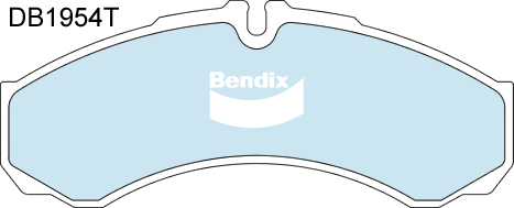 Bendix Heavy Duty Brake Pad Set Rear - DB1954T-HD