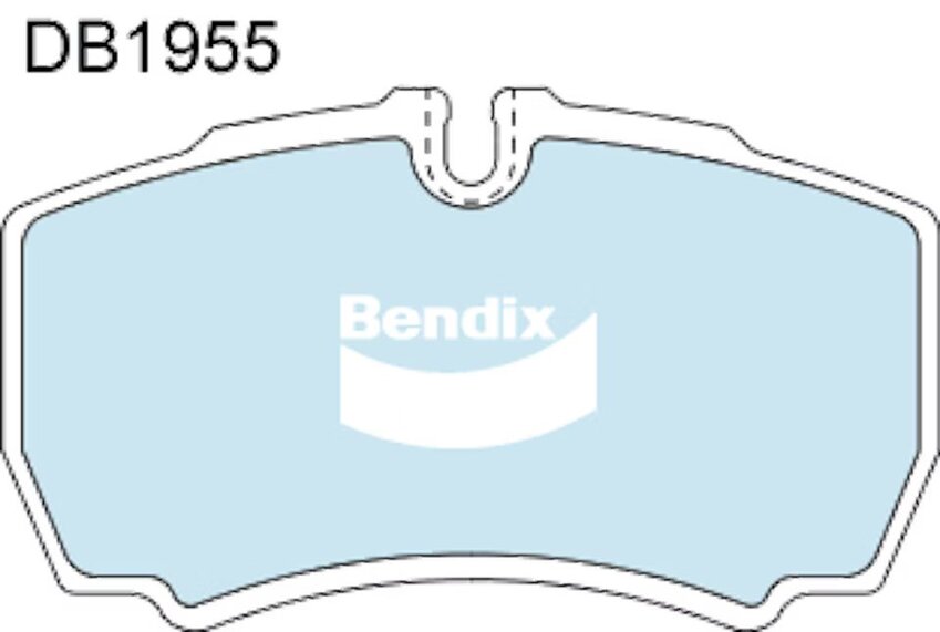 Bendix Heavy Duty Brake Pad Set Rear - DB1955-HD