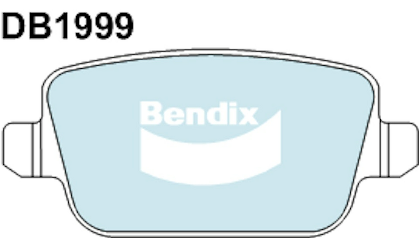 Bendix Heavy Duty Brake Pad Set Rear - DB1999-HD