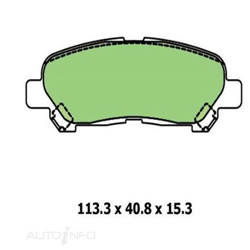 Ferodo Rear Brake Pad Set - DB2005FTQ
