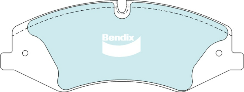 Bendix Heavy Duty Brake Pad Set Front - DB2203-HD