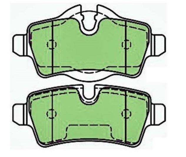 PROTEX Ultra Plus Brake Pads Rear For MINI Cooper/One 1.6L/1.4L