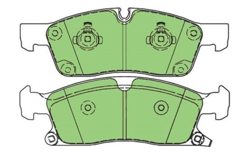 PROTEX 4WD Brake Disc Pads For Jeep Grand Cherokee 3.0L/3.6L