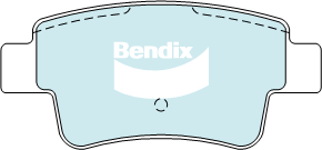 Bendix General CT Brake Pad Set Rear - DB2220-GCT