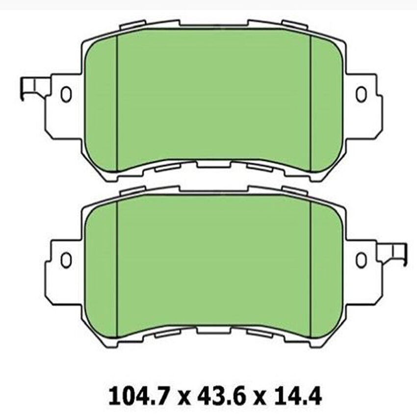 Ultra 4WD Brake Pad - Rear Set For MAZDA CX-3/CX-5