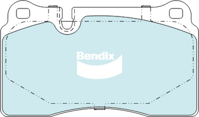 Bendix EURO+ Brake Pad Set Front For Aston Martin DBS , V12S 5.2L/6.0L 2011-On