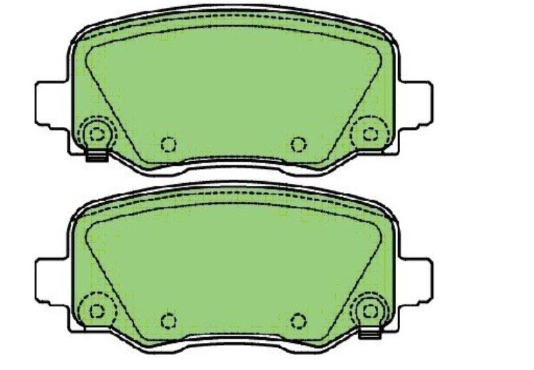 PROTEX 4WD Brake Disc Pads For Jeep Grand Cherokee/Compass 3.2L/2.0L