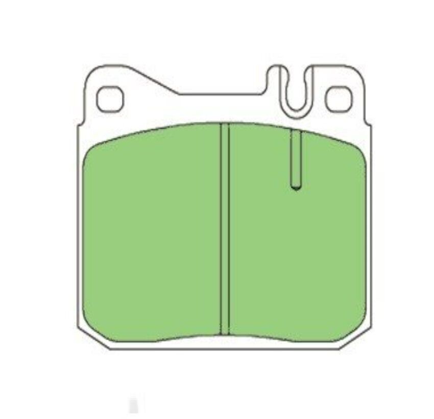 Protex Blue Brake Pad Set Front For Mercedes-Benz 230Te S123 2.3L I4 M102.980