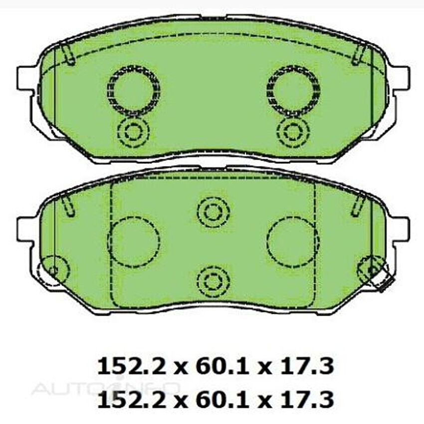 Ultra 4WD Brake Pad - DB2446F