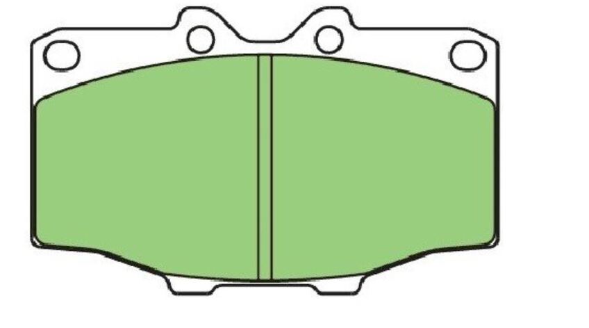 Protex Ultra Ceramic Brake Pads Front For Nissan Fairlady/Toyota 4Runner/Bundera