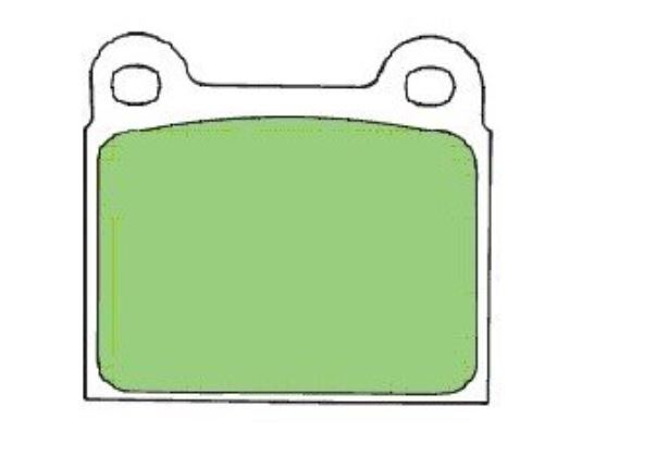 Protex Ultra Brake Pad Set Front For Alfa Romeo GT 1600 1.6L DOHC - DB2CP