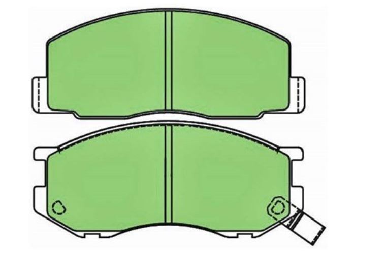 Protex Ultra Ceramic Brake Pads Rear For Daihatsu Delta 1.8L/2.0L