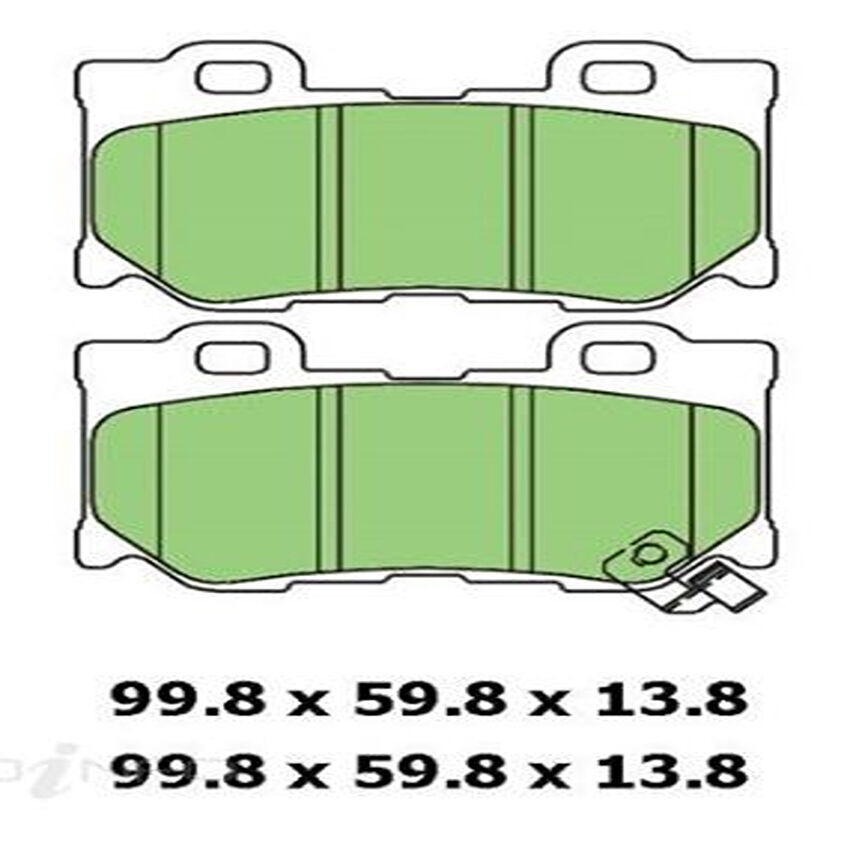 Ultra Ceramic Brake Pad Rear For INFINITI FX/QX70/NISSAN 370Z