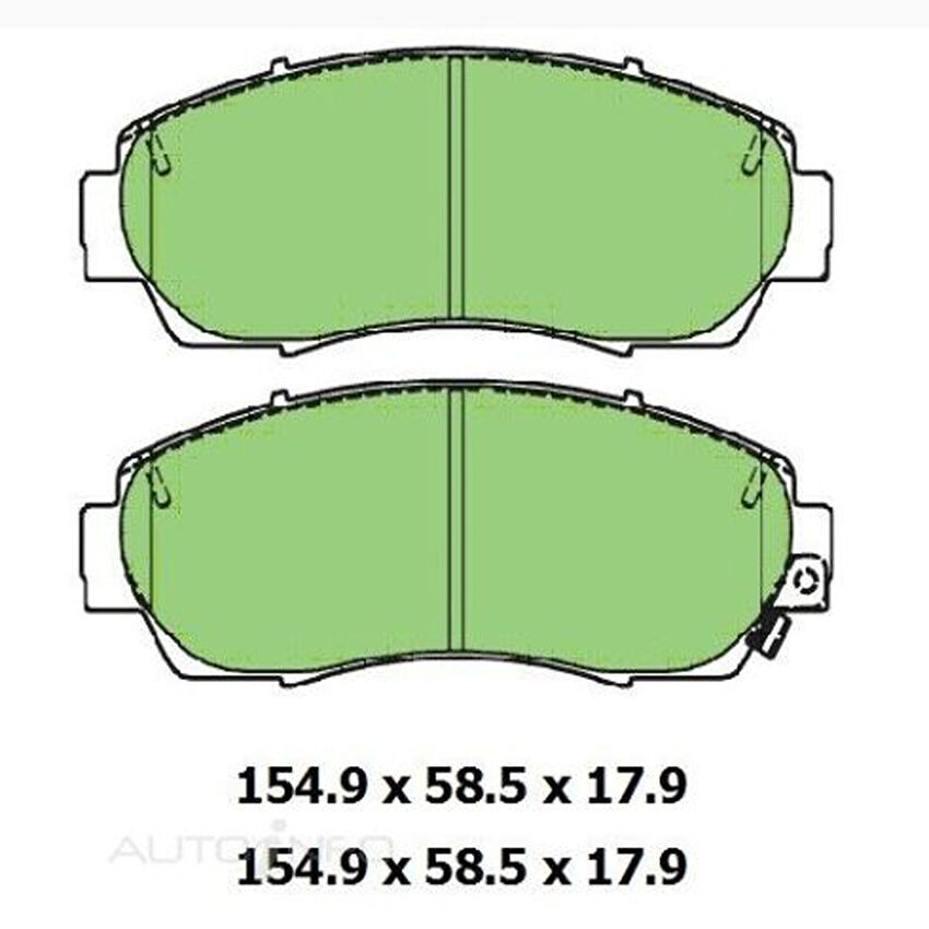 Ultra Ceramic Brake Pad For HONDA CRV RM/CRV LE/CRV S RM
