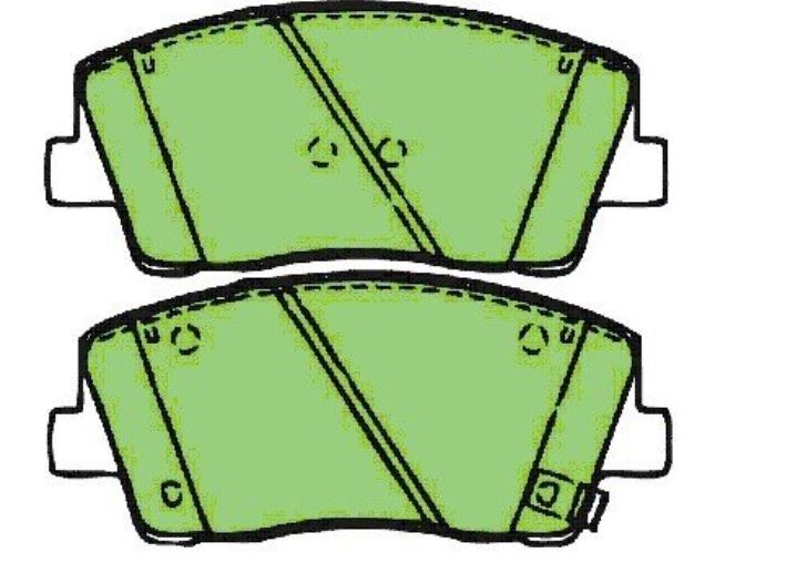 PROTEX Ultra Ceramic Disc Brake Pads For Kia Stinger 200S, 200Si 2.0L 2017-On
