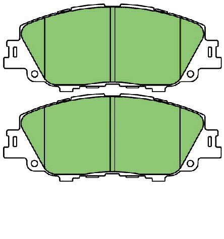 Protex Ultra Ceramic Pads Front For Toyota Corolla ZWE211R 1.8L, MZEA12R 2.0L