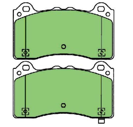PROTEX Ultra Plus Disc Brake Pads For Ford Focus RS LZ 2.3L 2016-2019