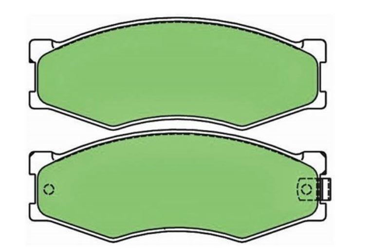 PROTEX Ultra Ceramic Brake Pads Front For Nissan Skyline/Vanette 2.0L/2.8L