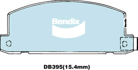 Bendix 4WD Brake Pad Set Front For Holden Jackaroo UBS UBS52 2.2L