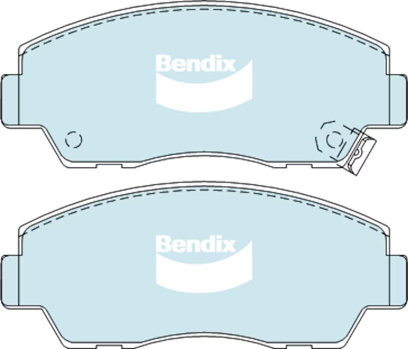 Bendix Heavy Duty Brake Pad Set Front  - DB409-HD