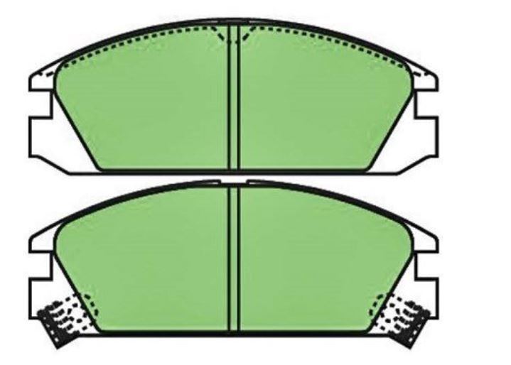 PROTEX Ultra Ceramic Brake Pads Front For Honda Accord/Integra/Prelude 2.0L