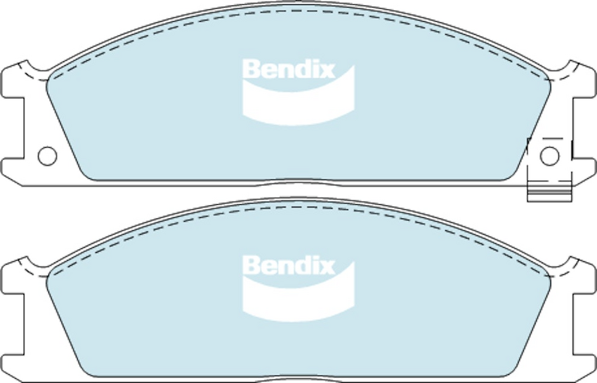 Bendix 4WD Brake Pad Set Front For Subaru SVX 3.3 i 24V [CXW] 3.3L 1992-1997