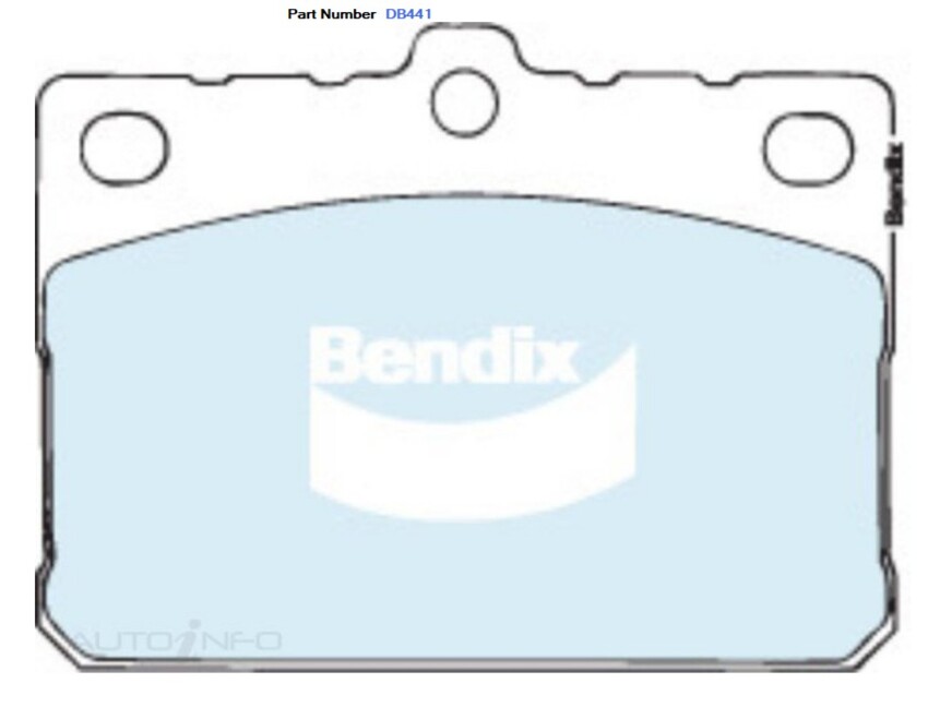 Bendix Advance Brake Pad Set Front For Hyundai Excel X1 1.5L Petrol G4AJ