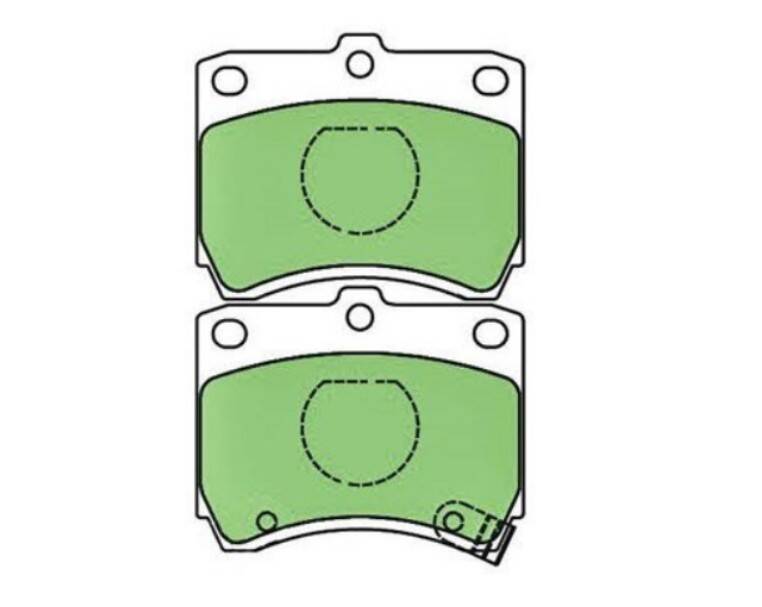 Protex Brake Pad Set Front For Ford Festiva WA 1.3L, Mazda 121 DA 1.3L