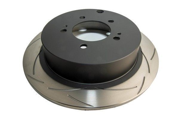2X DBA Rear Disc Brake Rotor Solid For Mitsubishi Outlander, ASX, Citroen, Ford