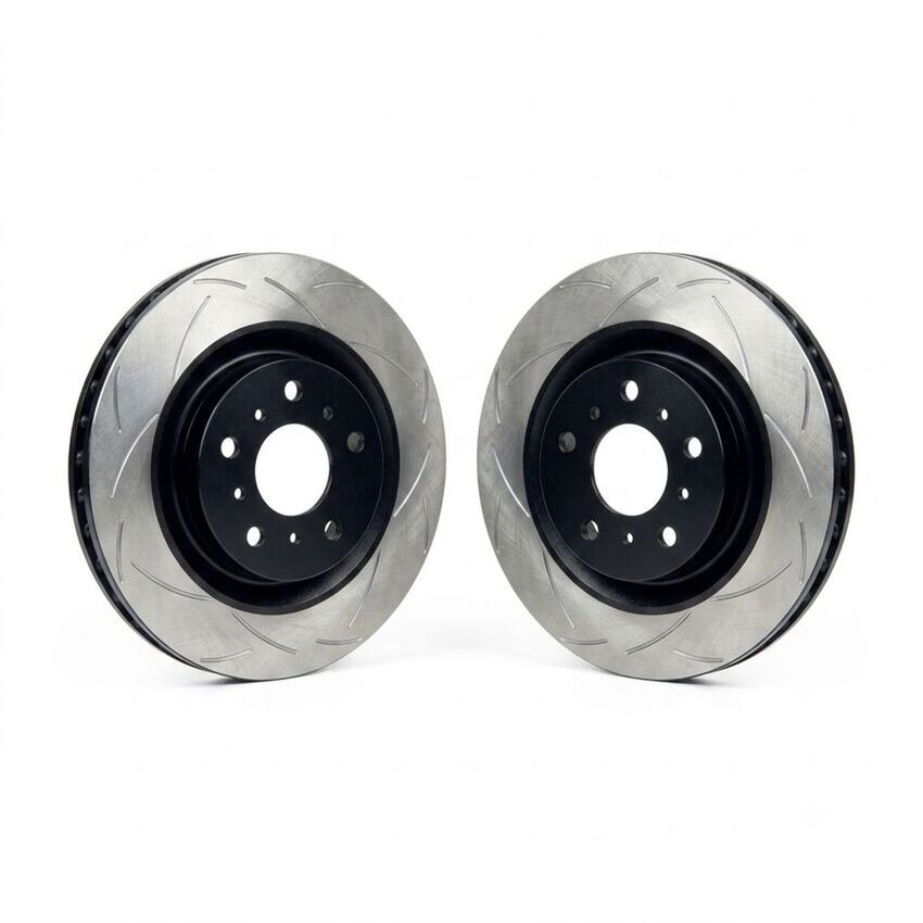 2X DBA T2 Slotted Brake Rotor 300mm Rear For Volkswagen/ Skoda/ Audi -DBA2837S
