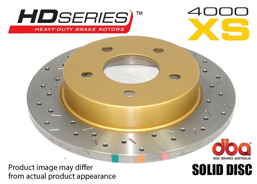 2X DBA Front Disc Brake Rotor For Land Rover, Rang Rover, Discovery, Defender