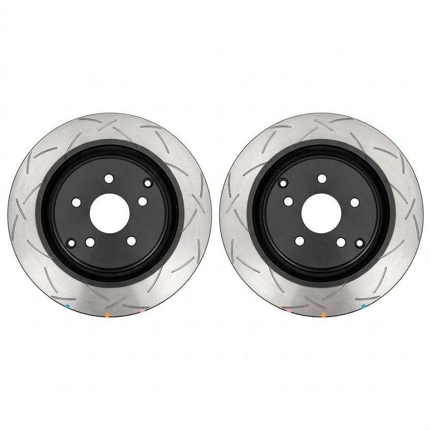 2xDBA Rear Left Disc Brake Rotor 4000 Series For Holden Commodore VF VF 6.0L/6.2L