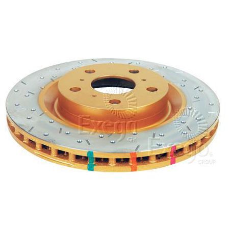 DBA Front Disc Brake Rotor 4000 Series Premium For Nissan Skyline R34 2.5L