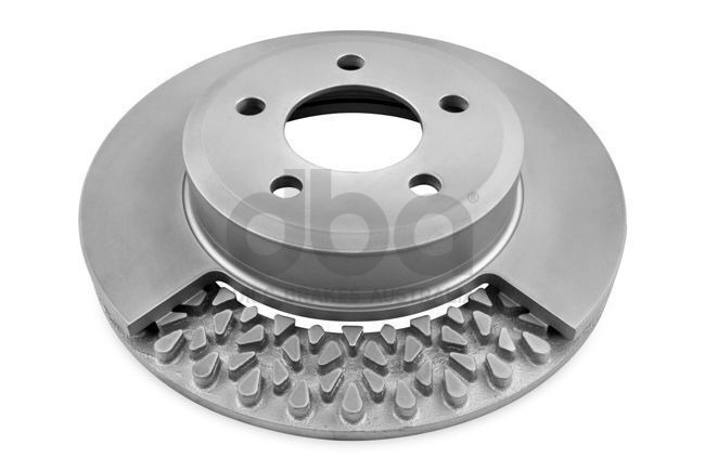 2X DBA Front Disc Brake Rotor Vented For Ford Australia Fairlane, HSV Senator