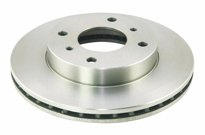 DBA Rear Street Standard Vented Disc Rotor Pair For Ford Australia, Nissan-257mm