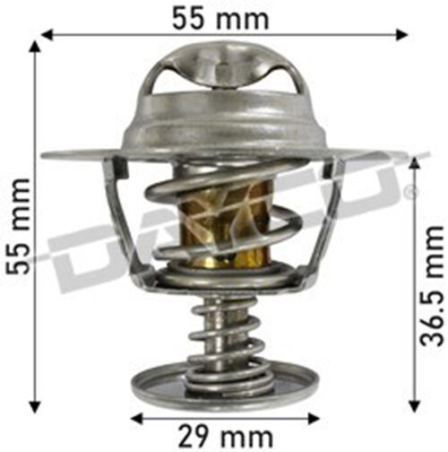Dayco Thermostat (inc seal) For Skoda Kodiaq NS 140 TDI 2.0L 4Cyl DFHA