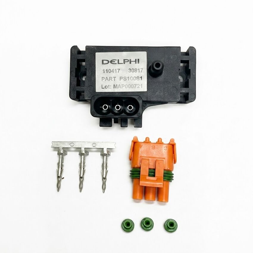 Delphi GM Style 3 BAR Turbo/Supercharged MAP Sensor with Plug - PS10081