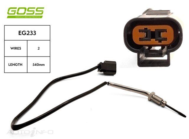 Goss Exhaust Gas Temp Sensor For Mitsubishi Pajero NT/NW/NX/NS/V88W/V98W 3.2L